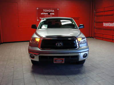 toyota tundra 2011 silver grade gasoline 8 cylinders 2 wheel drive automatic 76116