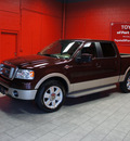 ford f 150 2008 dk  red king ranch flex fuel 8 cylinders 2 wheel drive automatic with overdrive 76116