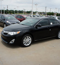 toyota camry 2012 black sedan xle gasoline 4 cylinders front wheel drive automatic 76116