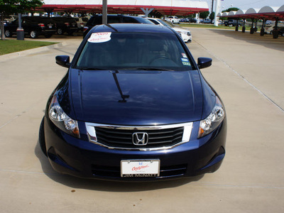 honda accord 2009 blue sedan ex l gasoline 4 cylinders front wheel drive automatic 76210