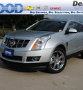 cadillac srx 2012 silver suv performance collection flex fuel 6 cylinders front wheel drive 6 speed automatic 76206