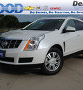 cadillac srx 2012 silver suv luxury collection flex fuel 6 cylinders front wheel drive 6 speed automatic 76206