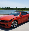 chevrolet camaro 2012 orange ss convertible gasoline 8 cylinders rear wheel drive 6 speed automatic 76206