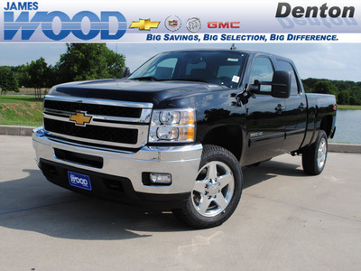 chevrolet silverado 2500hd 2012 black ltz diesel 8 cylinders 4 wheel drive allison 76206