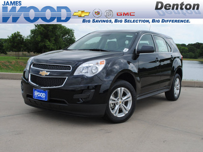 chevrolet equinox 2012 black suv ls flex fuel 4 cylinders front wheel drive 6 speed automatic 76206