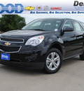 chevrolet equinox 2012 black suv ls flex fuel 4 cylinders front wheel drive 6 speed automatic 76206