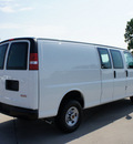 gmc savana cargo 2012 white van 2500 flex fuel 8 cylinders rear wheel drive 6 speed automatic 76206