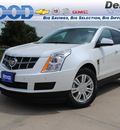 cadillac srx 2012 silver suv luxury collection flex fuel 6 cylinders front wheel drive 6 speed automatic 76206