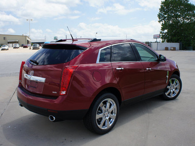 cadillac srx 2012 red suv performance collection flex fuel 6 cylinders front wheel drive 6 speed automatic 76206