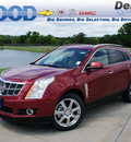 cadillac srx 2012 red suv performance collection flex fuel 6 cylinders front wheel drive 6 speed automatic 76206