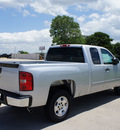 chevrolet silverado 1500 2012 silver pickup truck lt flex fuel 8 cylinders 2 wheel drive 6 speed automatic 76206