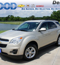chevrolet equinox 2012 gold suv lt flex fuel 4 cylinders front wheel drive 6 speed automatic 76206