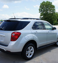 chevrolet equinox 2012 silver suv lt flex fuel 4 cylinders front wheel drive 6 speed automatic 76206