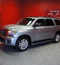toyota sequoia 2008 silver suv platinum gasoline 8 cylinders 2 wheel drive automatic 76116