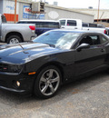 chevrolet camaro 2010 black coupe ss gasoline 8 cylinders rear wheel drive standard 79925