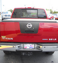 nissan titan 2009 red flex fuel 8 cylinders 2 wheel drive automatic 79925