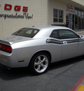 dodge challenger 2010 silver coupe r t gasoline 8 cylinders rear wheel drive standard 79925