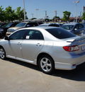 toyota corolla 2012 silver sedan s gasoline 4 cylinders front wheel drive automatic 76116