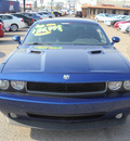 dodge challenger 2009 blue coupe r t gasoline 8 cylinders rear wheel drive automatic 79925