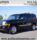 jeep commander 2007 black suv limited flex fuel 8 cylinders 4 wheel drive automatic 79065