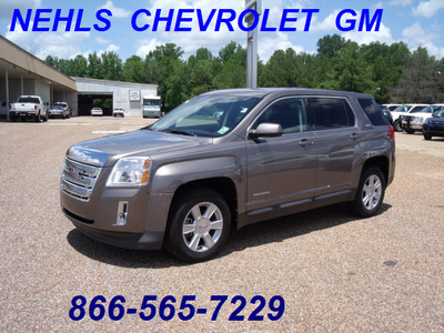 gmc terrain 2010 brown suv sle 1 gasoline 4 cylinders front wheel drive automatic 75672