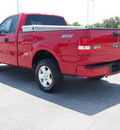 ford f 150 2006 red pickup truck stx gasoline 6 cylinders rear wheel drive 4 speed with overdrive 78016