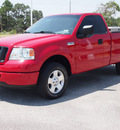 ford f 150 2006 red pickup truck stx gasoline 6 cylinders rear wheel drive 4 speed with overdrive 78016