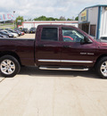 dodge ram pickup 1500 2005 dk  red pickup truck slt gasoline 8 cylinders rear wheel drive automatic with overdrive 77340