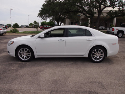 chevrolet malibu 2011 white sedan ltz gasoline 4 cylinders front wheel drive automatic 78016