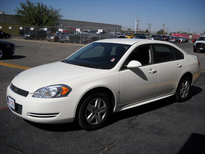 chevrolet impala 2009 white sedan ls flex fuel 6 cylinders front wheel drive automatic 79925