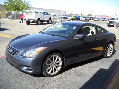 infiniti g37 2008 blue coupe gasoline 6 cylinders rear wheel drive standard 79925