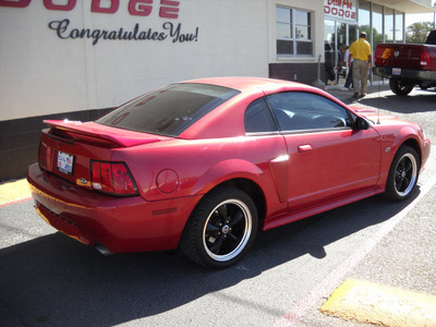 ford mustang 2000 red coupe gt gasoline v8 rear wheel drive standard 79925