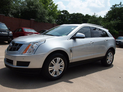 cadillac srx 2010 silver suv luxury collection gasoline 6 cylinders front wheel drive automatic 75080