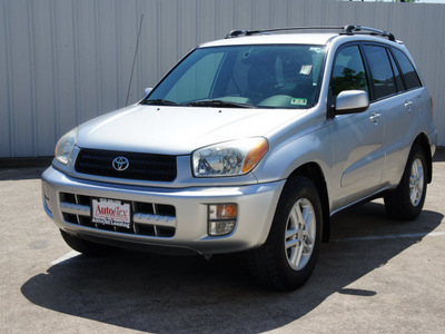 toyota rav4 2003 silver suv gasoline 4 cylinders front wheel drive automatic 75080