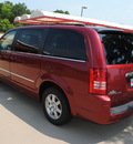 chrysler town and country 2010 red van touring gasoline 6 cylinders front wheel drive automatic 76210