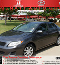 toyota corolla 2010 dk  gray sedan le gasoline 4 cylinders front wheel drive automatic 76210