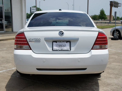 mercury montego 2007 white sedan premier gasoline 6 cylinders front wheel drive automatic 75080