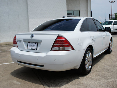 mercury montego 2007 white sedan premier gasoline 6 cylinders front wheel drive automatic 75080