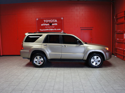 toyota 4runner 2007 gold suv sr5 gasoline 6 cylinders rear wheel drive automatic 76116