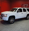 chevrolet tahoe 2007 white suv z 71 flex fuel 8 cylinders 4 wheel drive automatic 76116