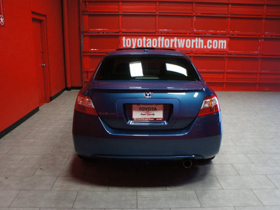 honda civic 2008 dk  blue coupe ex w navi gasoline 4 cylinders front wheel drive automatic 76116