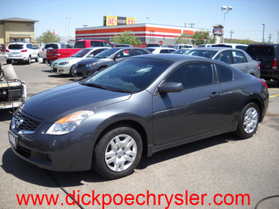 nissan altima 2009 gray coupe gasoline 4 cylinders front wheel drive automatic 79925