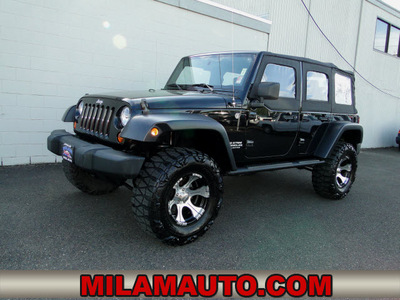 jeep wrangler unlimited 2008 black suv x gasoline 6 cylinders 4 wheel drive 6 speed manual 98371