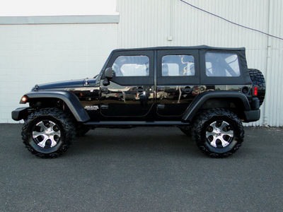 jeep wrangler unlimited 2008 black suv x gasoline 6 cylinders 4 wheel drive 6 speed manual 98371