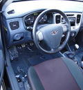 kia rio 2008 black sedan sx gasoline 4 cylinders front wheel drive 5 speed manual 98371