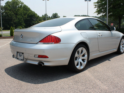 bmw 6 series 2006 silver coupe 650i gasoline 8 cylinders rear wheel drive automatic 27616