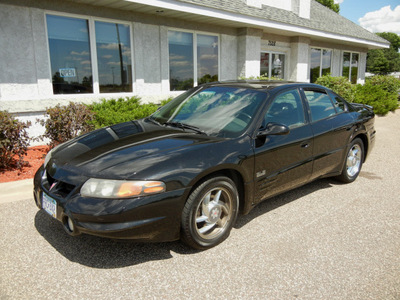 pontiac bonneville 2001 black sedan sle gasoline v6 front wheel drive automatic 55016