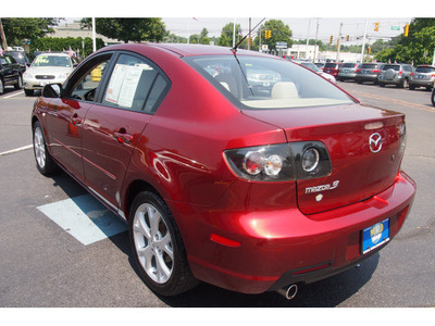 mazda mazda3 2009 copper red sedan i touring value gasoline 4 cylinders front wheel drive automatic 07701