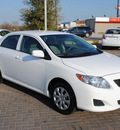 toyota corolla 2010 white sedan le gasoline 4 cylinders front wheel drive automatic 76087