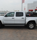 toyota tacoma 2009 silver prerunner v6 sr5 gasoline 6 cylinders 2 wheel drive automatic 76087